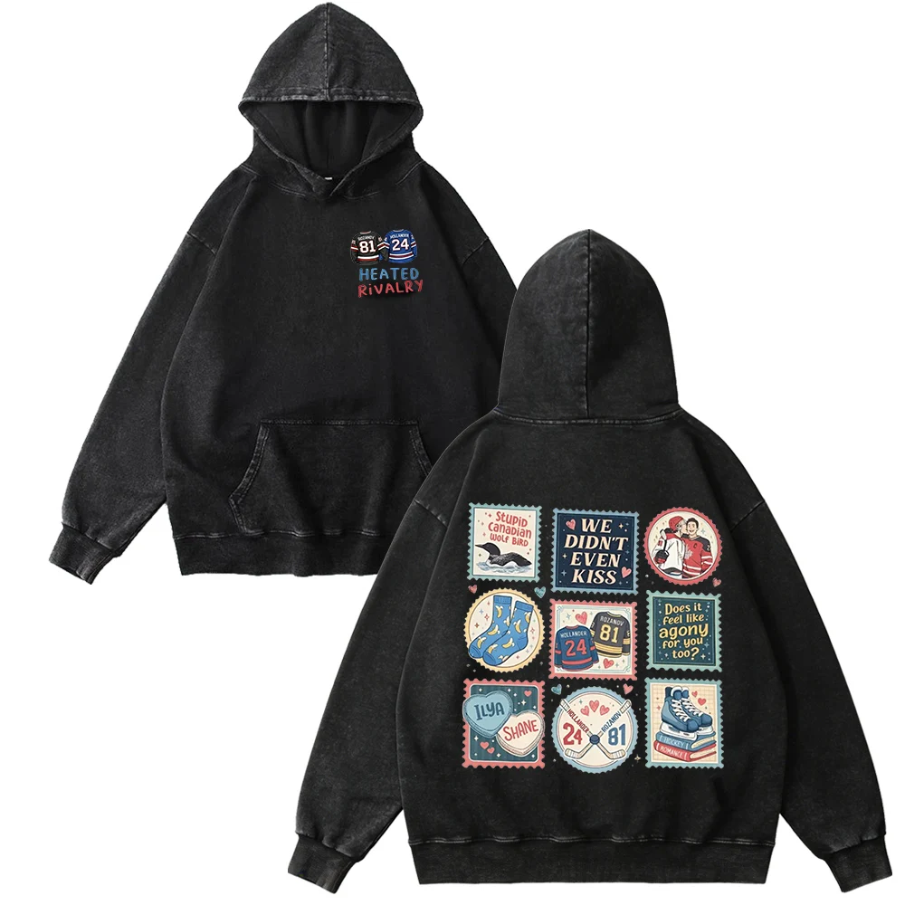 

Heated Rivalry Hoodies Vintage Merch cotton Hoodie Men and Women Hip-hop Sports Pullover fashion Sweatshirt high quality