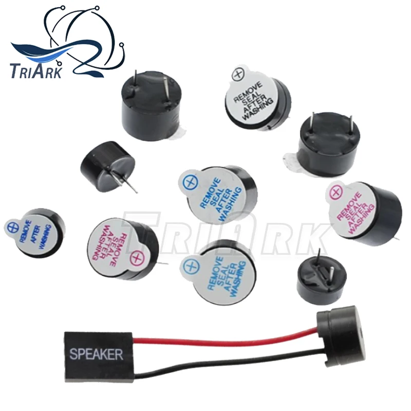 

10PCS 12095 12085 9042 3v 5v 12v Buzzer Magnetic Long Continous Beep Tone 12*9.5mm 16R Universal buzzer 12*8.5mm
