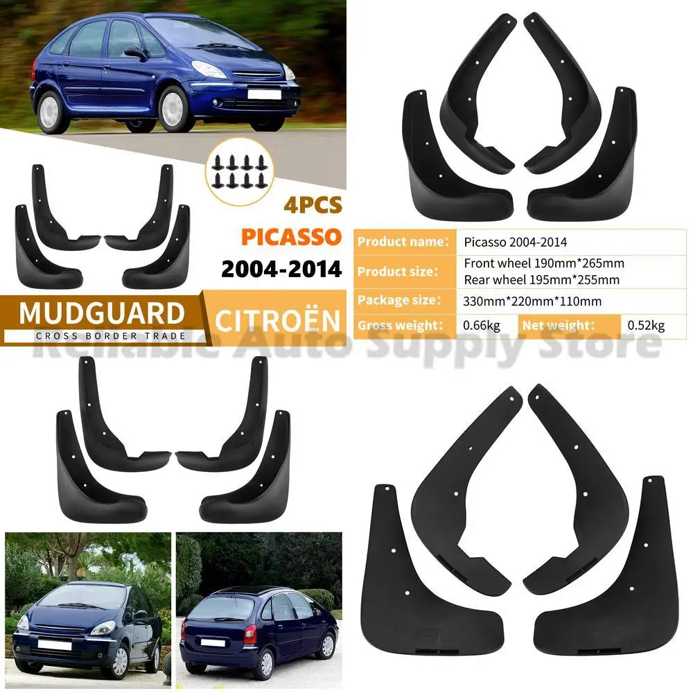 

For Citroen Picasso 2004-2014 Mudguard Trim Cover Front Rear Car Accessories High Quality Durable Replacement Part