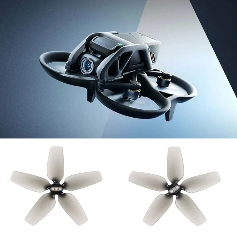 Propellers FPV for Avata Drones Propellers Tip with Screw Provide Powerful Thrusts Easy Installation