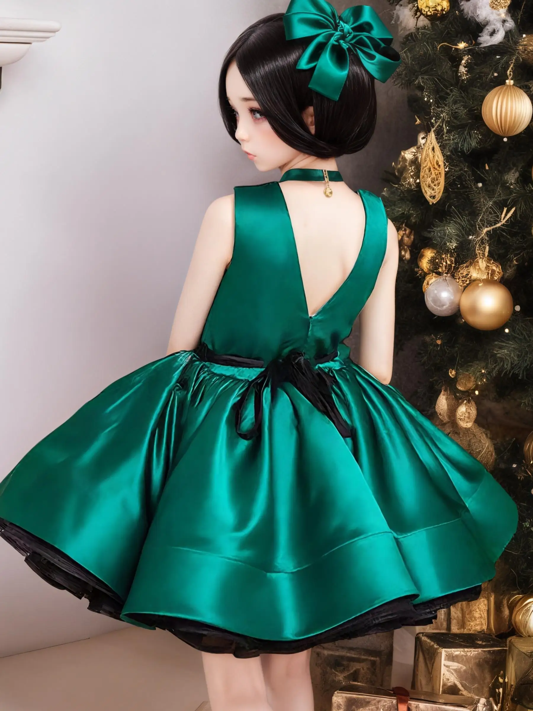 Boneca colecionável de figura móvel sem costura de 65cm, corpo macio de TPE com cabeça de PVC e esqueleto de liga, modelo de anime realista para fotografia