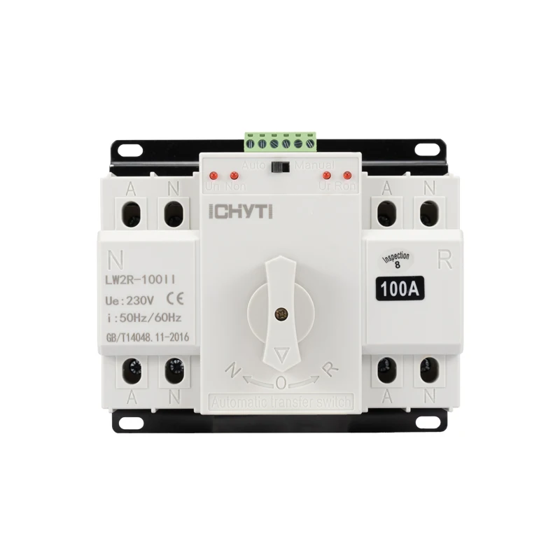 سعر المصنع ATS التغيير التلقائي على التبديل 100A 3 المرحلة مفتاح النقل التلقائي ATS لمولد الديزل