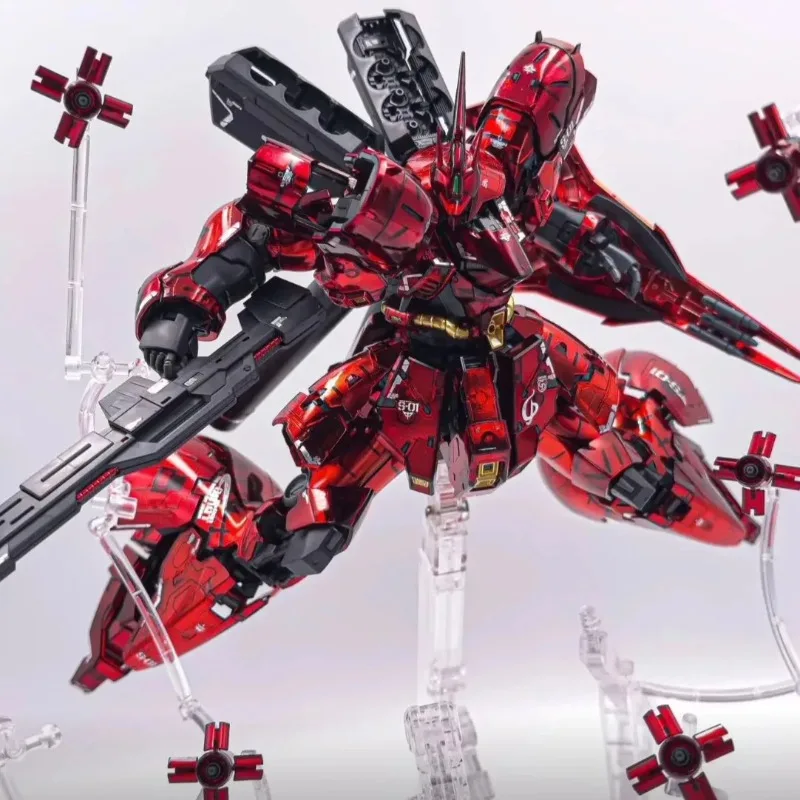 

New GAOGAO RG SAZABI MECHANICAL CORE PLATING Ver. Action Figure 1/144 Scale Assembly Model Kit U.C.0093 Anime Figure Xmas Gifts