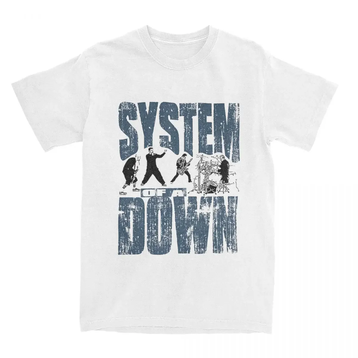 Men Women Walkin Space System Of A Down T-Shirt Accessories Leisure Cotton rock band T Shirt Tops Summer