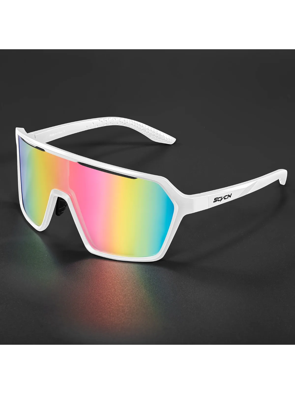 AliExpress SCVCN Pink Hiking Eyewear Cycling Glasses Bike Sunglasses for Men Photochromic Women Mountain Bicycle Cycle Goggles UV400 MTB