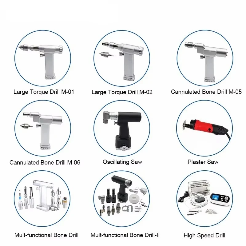 Original  Electric Drill Toolbox Medical Bone Drill Craniotomy  Drill and Saw