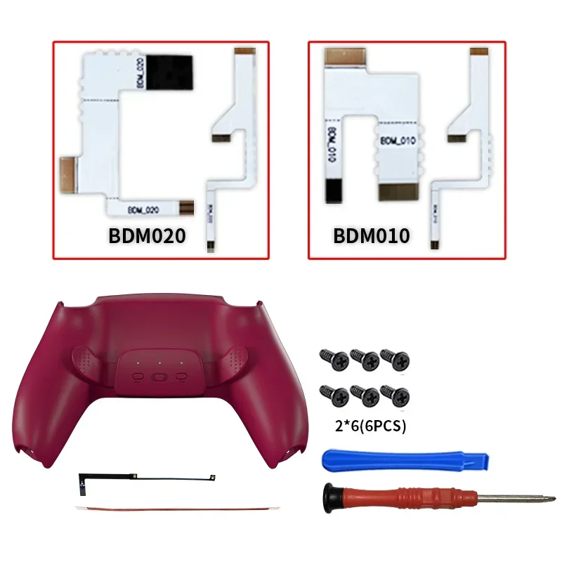 BDM030 botones de clip trasero doble para controlador PS5, funciones programables laterales traseras sensibles, conexiones de mapeo personalizadas duraderas