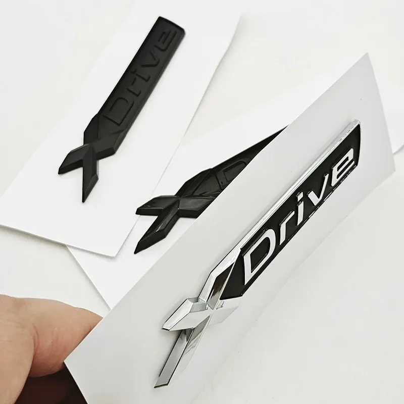 New 3D ABS Car Sticker, XDrive Logo, Badge, Nameplate, X Drive, Suitable for BMW XDrive 320d 320i 530d 525d E60 G20, Accessories