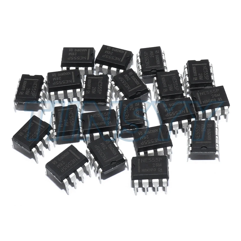 20PCS NE555P NE555 Timers IC Chip Precision DIP-8 Integrated Circuit