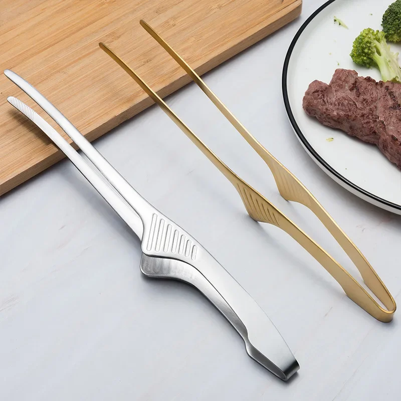 Food Chief Zange Grill Pinzette Clip Edelstahl tragbar für Picknick Grill Kochen Küchen zange Küchen utensilien accesorios