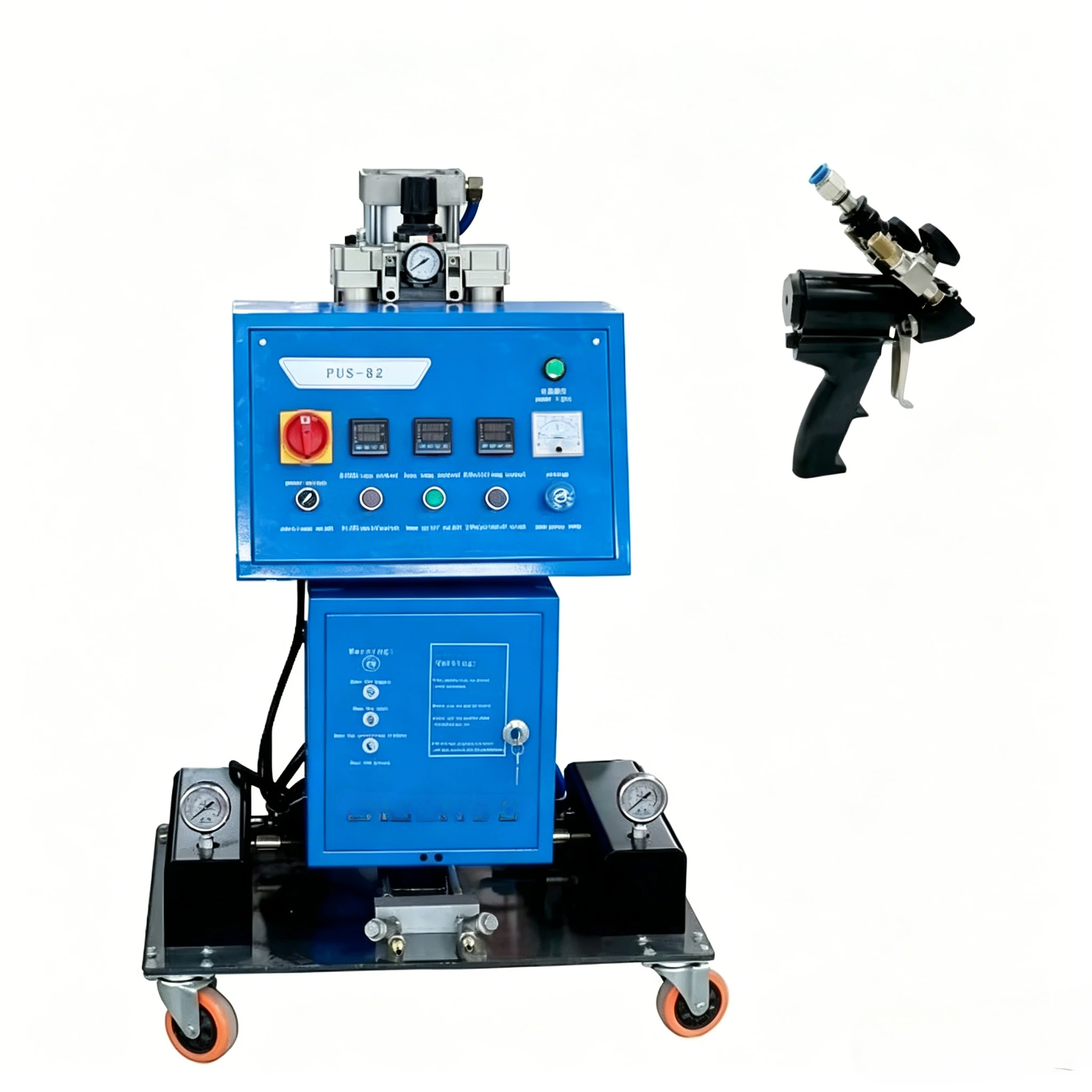 Hydraulic Polyurethane Spray Foam Machine PU Foam Spraying Equipment for Roof Cold Storage Pipe Coating Customized