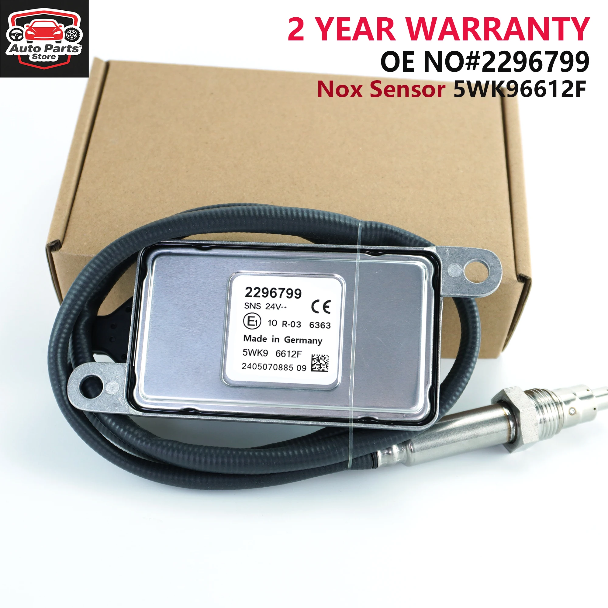 

2296799 5WK96612F 5WK9 6612F Новый датчик кислорода и азота для двигателя Scania, запчасти