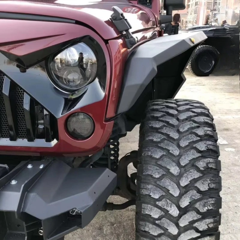 

For Lantsun J342 Hot Selling Wheel Eyebrow Fender Flare For For Wrangler JK 2007+ Exterior Accessories