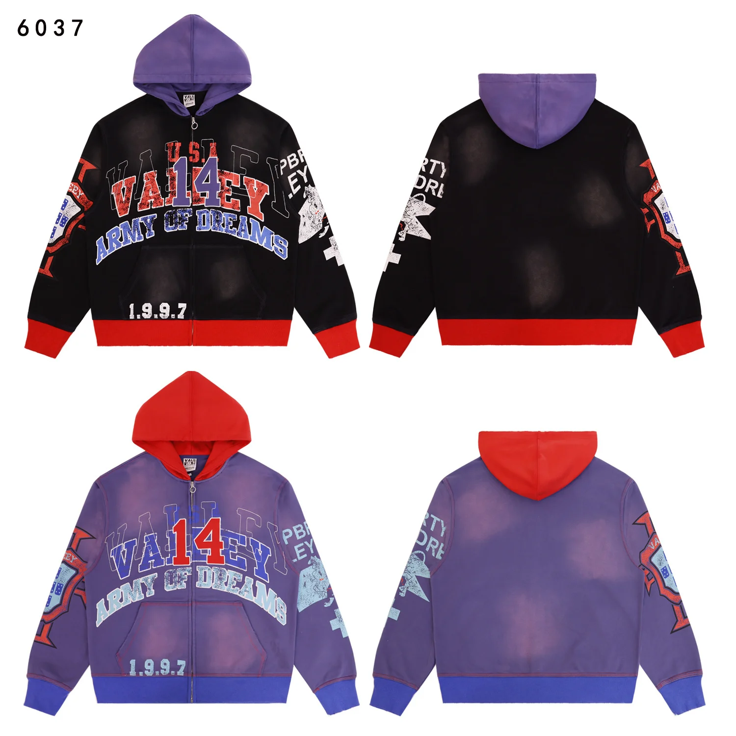 

Толстовка V Forever Guardian Waed out, кардиган с надписью в стиле пэчворк, винтажная мужская толстовка с капюшоном, повседневная, удобная посадка