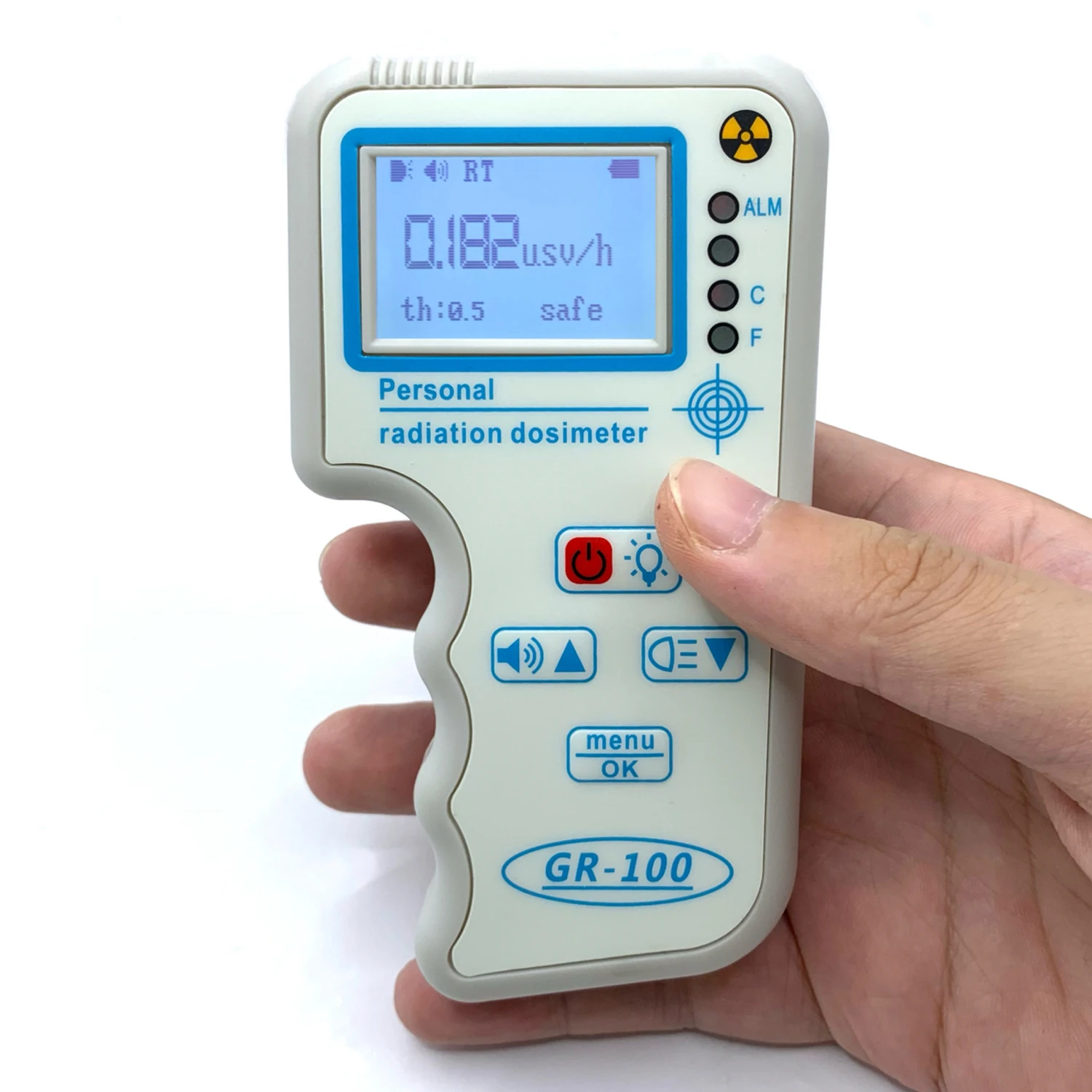 

Nuclear Radiation Detector Geiger Counter J321 Tube Portable Personal Dosimeter X-ray γ-ray β-ray Radioactivity Marble Tester