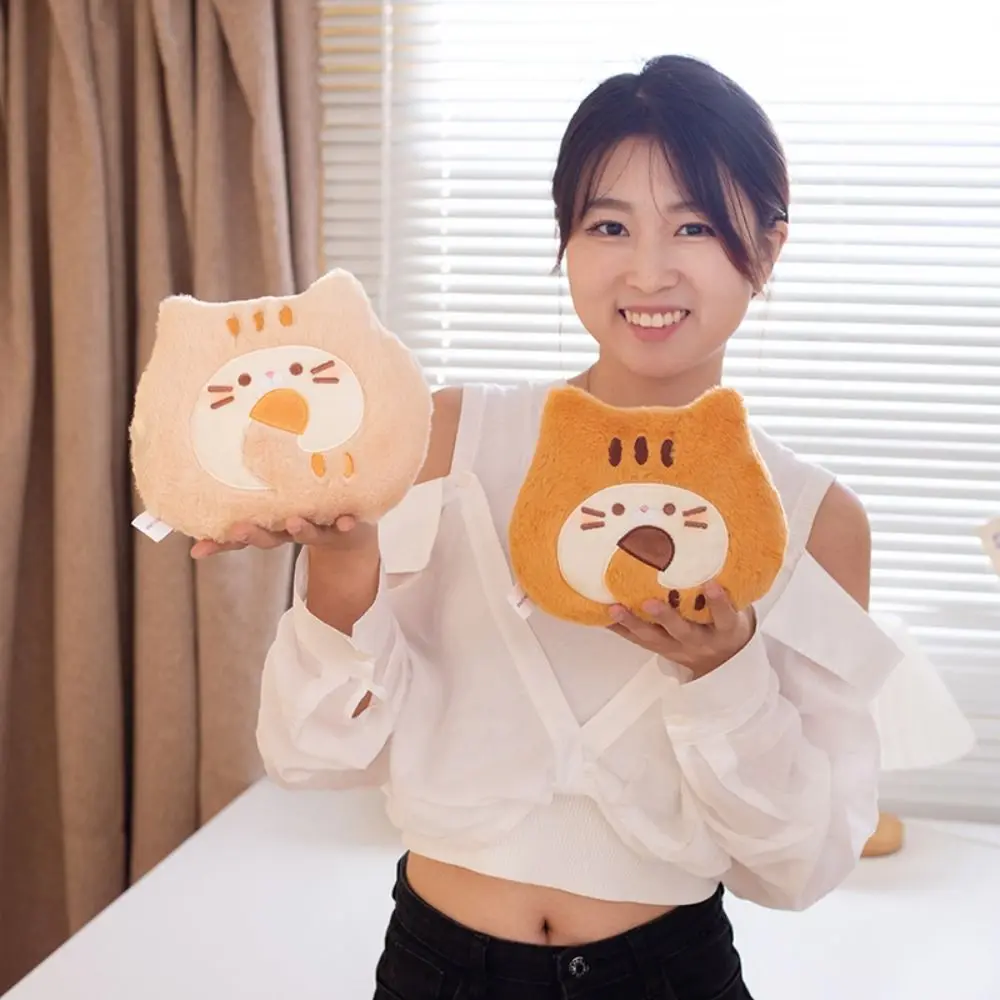 漫画バター猫ぬいぐるみふわふわシミュレーションバター猫ぬいぐるみかわいいかわいいスイスロール猫ぬいぐるみクリスマスギフト