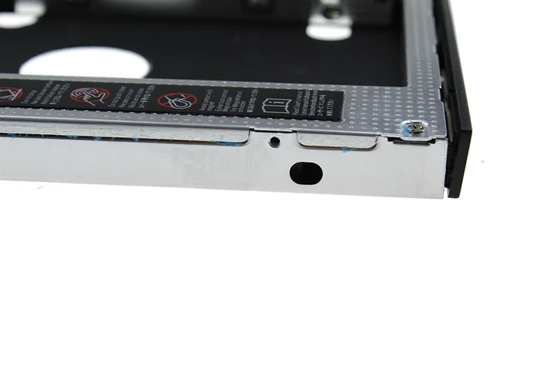 2025 aluminio SATA 3,0 2. ° HDD Caddy carcasa para portátil 9,5mm 2,5 "2TB SSD caja disco duro portátil CD/DVD-ROM deflector de bahía óptica