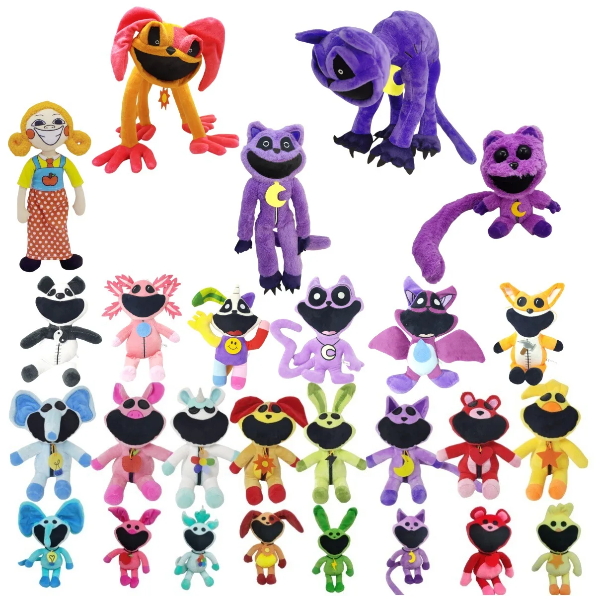 Smiling Critters Poppy Playtime Chapter 3 Horror Animal Plush Doll Soft Stuffed AnimeToy for Home Decor