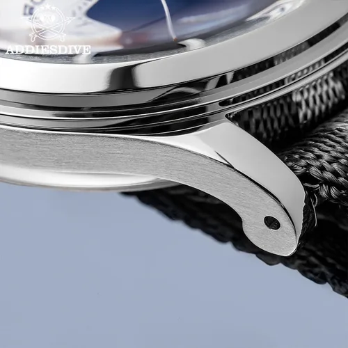 Imagen 2 del producto Reloj ADDIESDIVE de la mejor marca para hombre BGW9, superluminoso, 10bar, resistente al agua, espejo de burbuja, cristal VK64, cronógrafo, reloj de pulsera de acero de cuarzo