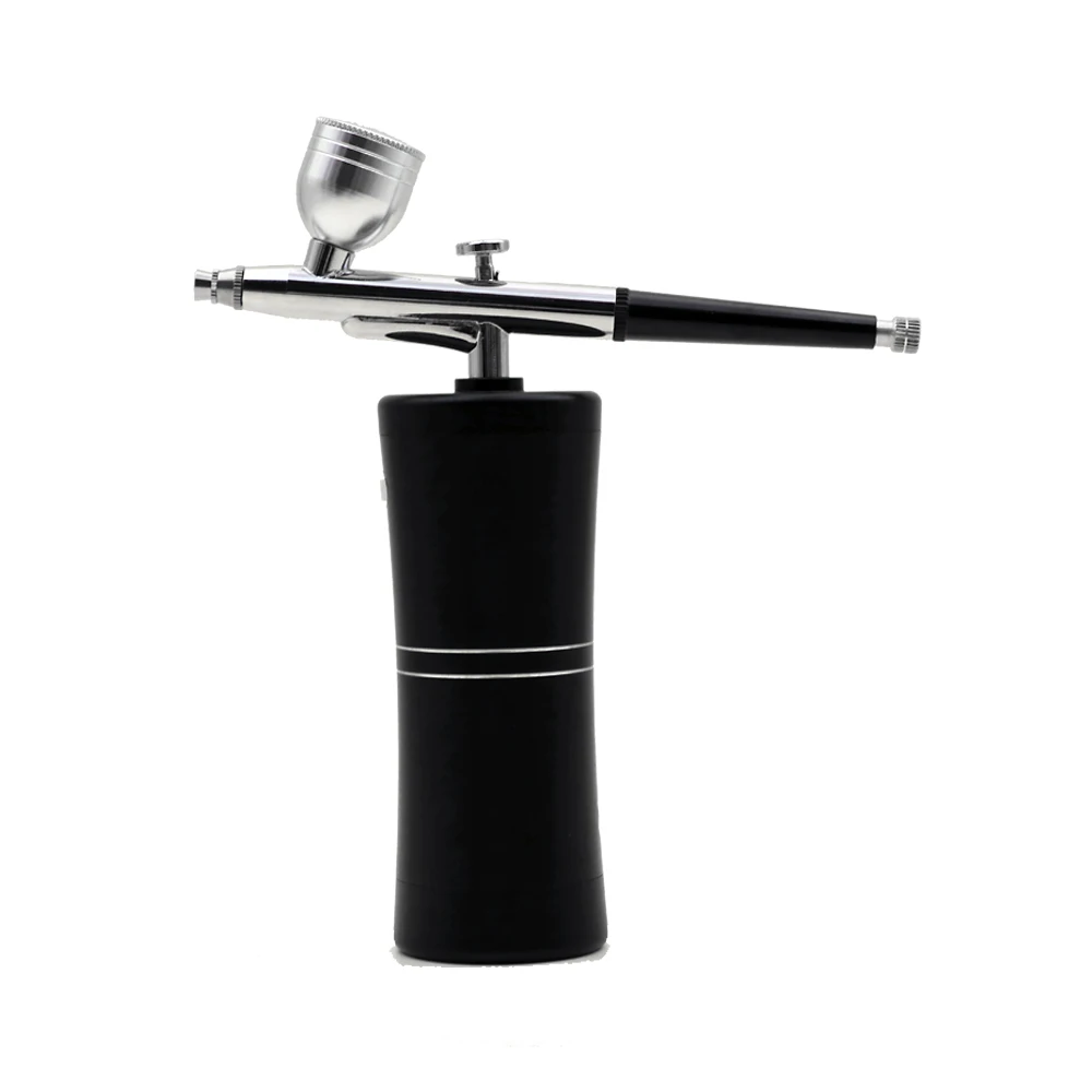 

Pinkiou Multi-Purpose Cordless Mini Airbrush Set Spray Pump Air Compressor Kit Portable Air Brush Set Art Painting Spray Model