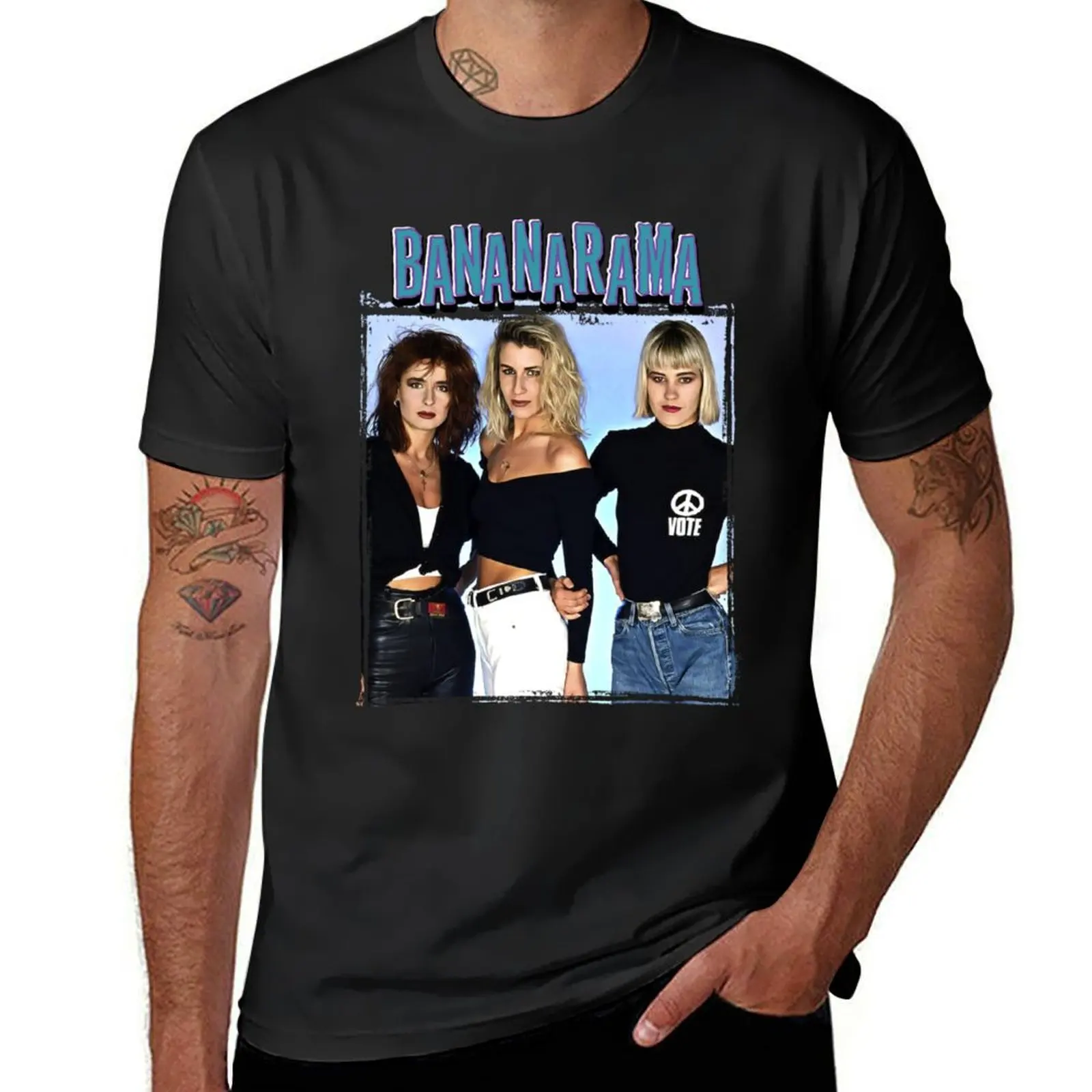 

Bananarama T-Shirt animal prinfor boys vintage clothes oversizeds fitted t shirts for men