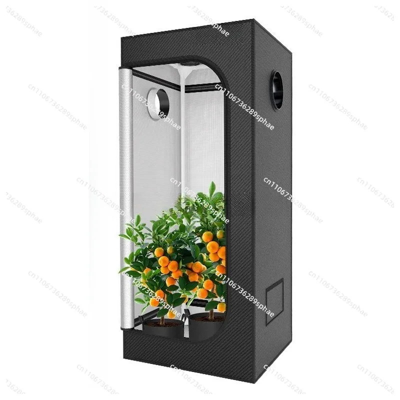 60X60X120cm hydroponic plant growth tent Oxford cloth adjustable lamp indoor planting set