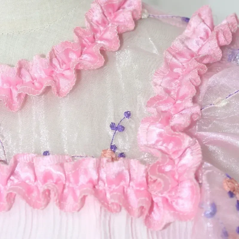 Filme K-12 Conjuntos Completos de Cosplay para Mulheres, Rosa, Roxo, Vestido, Uniforme, Ternos, Halloween, Carnaval, Roupas de Festa, Representação, Roupa