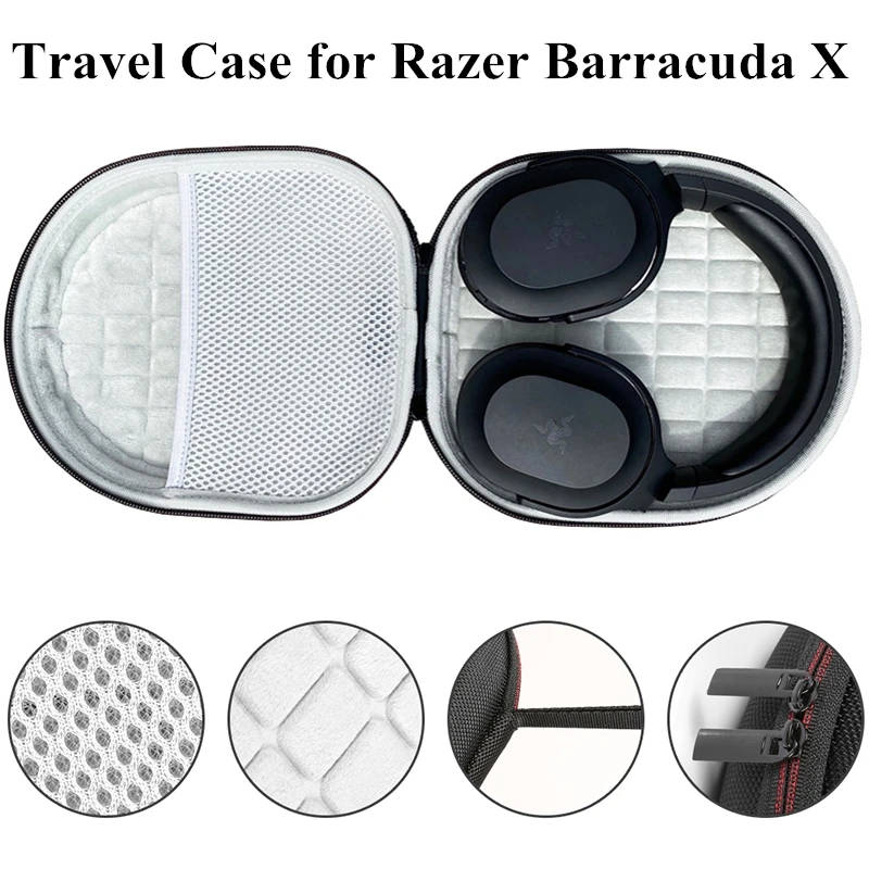 Newest Hard EVA Travel Carrying Bag Storage Case Cover for Razer Barracuda X Wireless Gaming Headphones