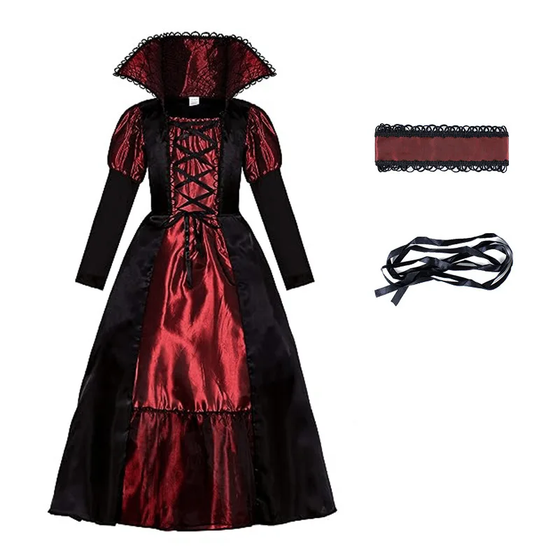 

Halloween Princess Queen Costume Performance Outfit Women's Traditional Ethnic Stage Clothing Chinese Manufacturer