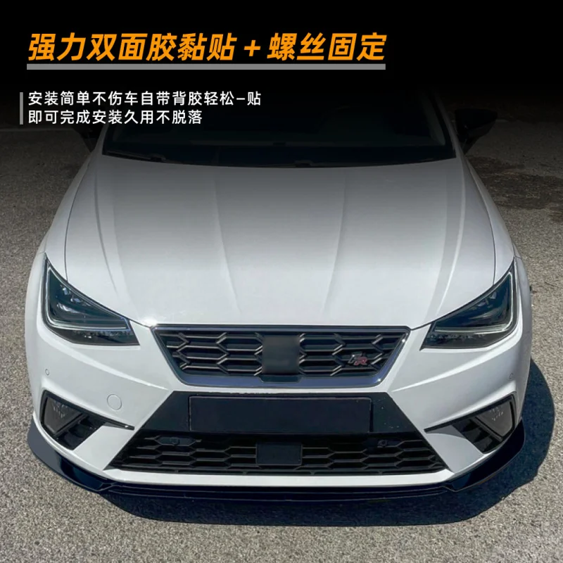 Suitable for Seat Ibiza MK5 Standard/FR 2018+ Lip Front Spoiler Modification - view 5