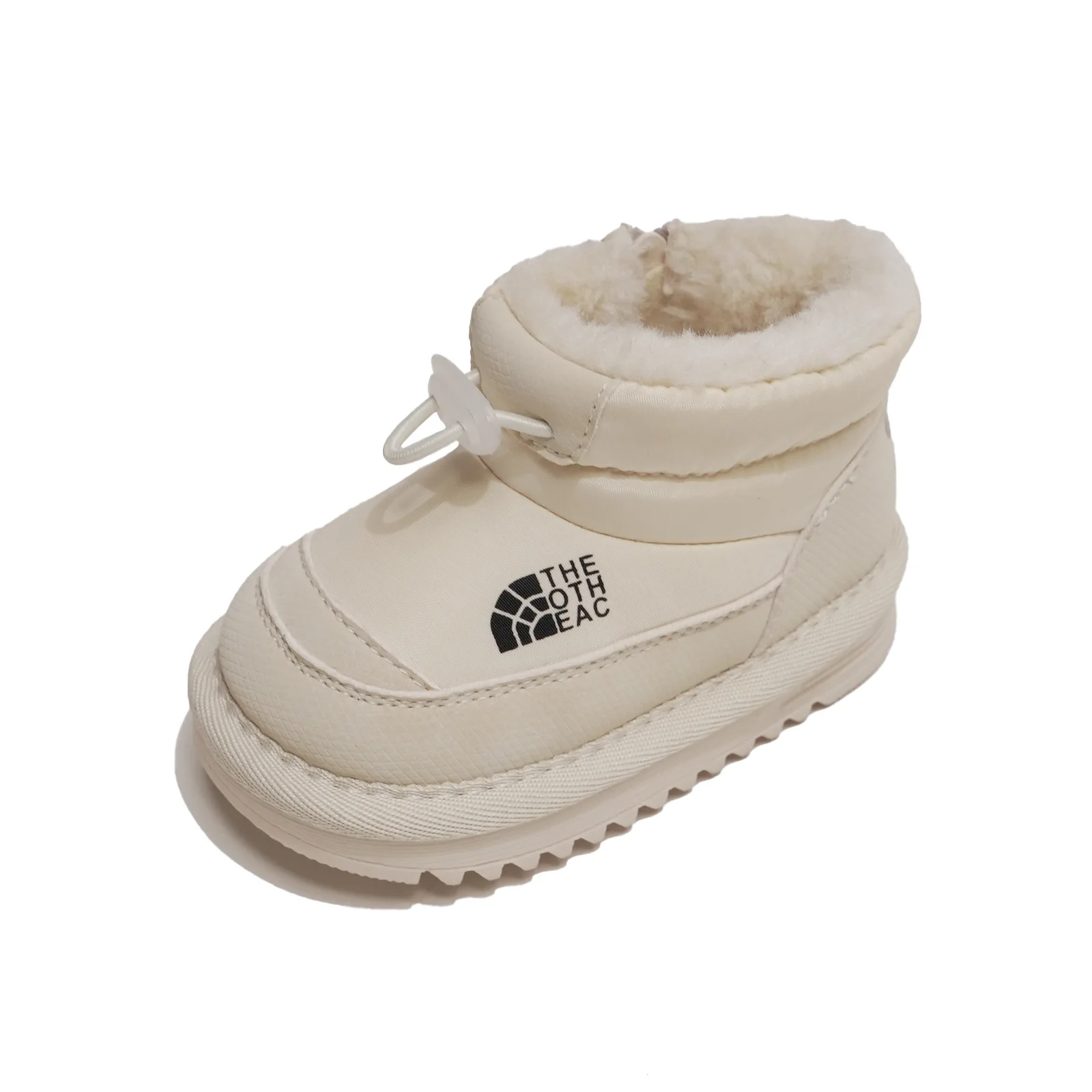 Winter Baby Snow Boots Boys Snow Wind Prevention Cotton Shoes Girls Cute Buckle Design Snow Boots Children Anti-slip Warm Shoes