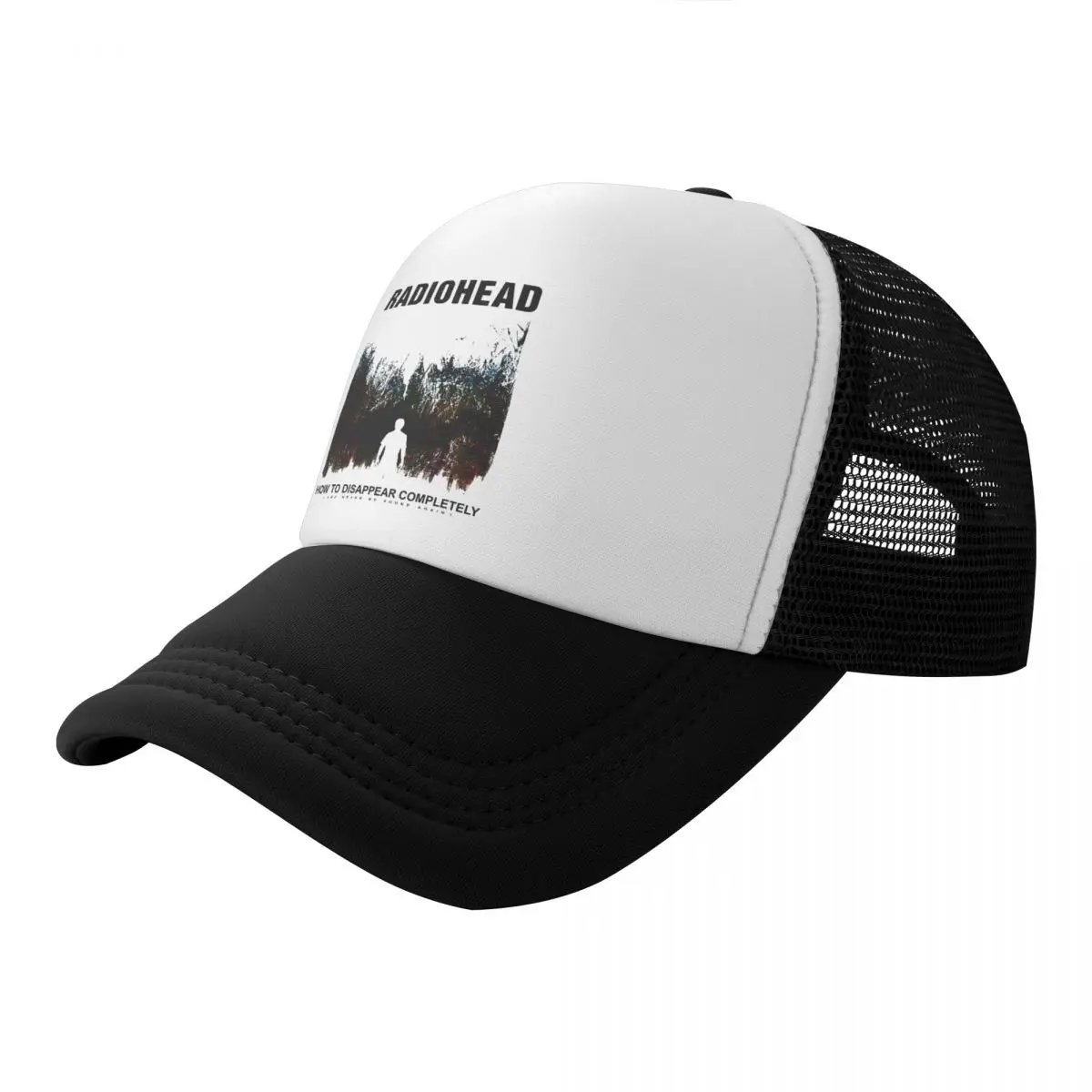 Radiohead Rock Band How To Disappear Completely Music Baseball Cap Trucker Hats Breathable Outdoor