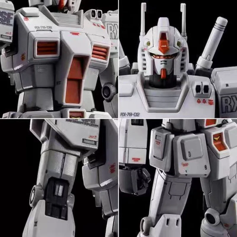 Hg 1/144 Gto Rx-78-2 Modele do Składania Wyjście z Fabryki Kolorowy Model Robota Ruchome Stawy Figurka Akcji Zabawka Prezent Kolekcja