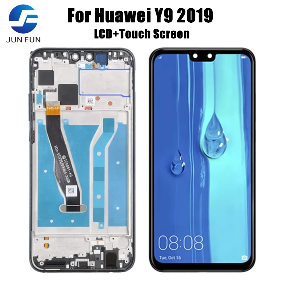 

Дигитайзер сенсорного ЖК-экрана в сборе для Huawei Y9 2019 дюйма для Huawei Enjoy 9 Plus JKM-LX1 LX2 LX3 AL00 TL00 AL00a AL00b