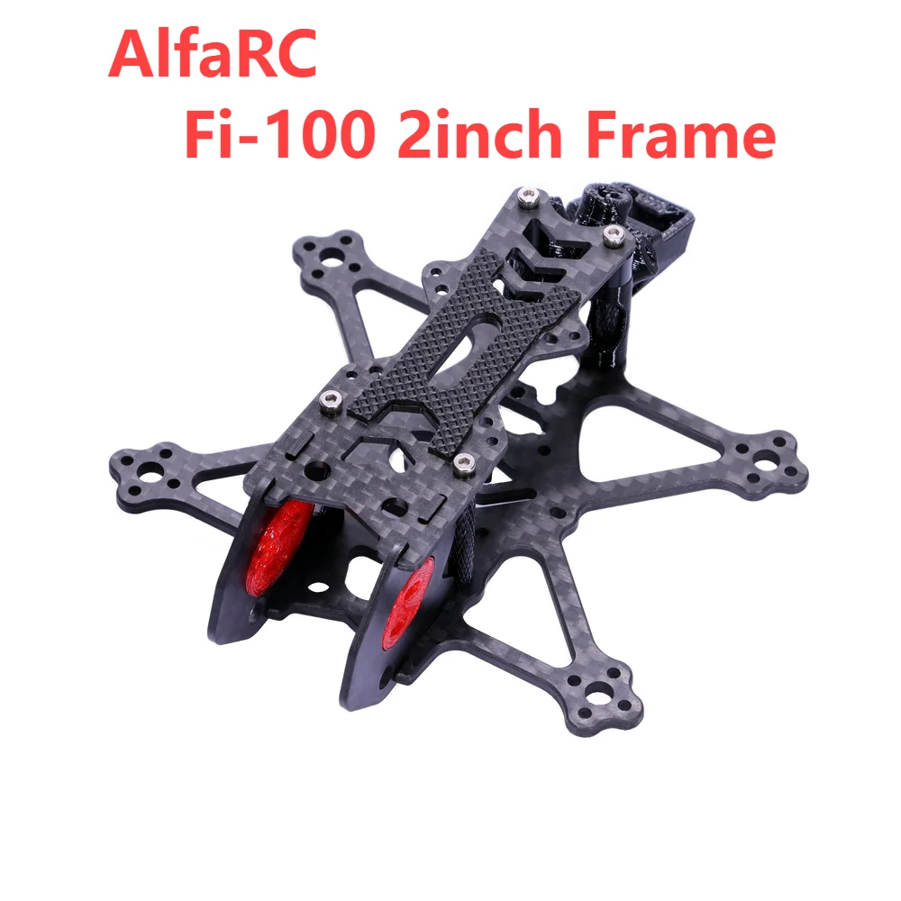 AlfaRC Fi-100 2inch Frame Toothpick Frame Kit RC Racing Drone Quadcopter Freestyle support 1103 1104 1206 Brushless Motor