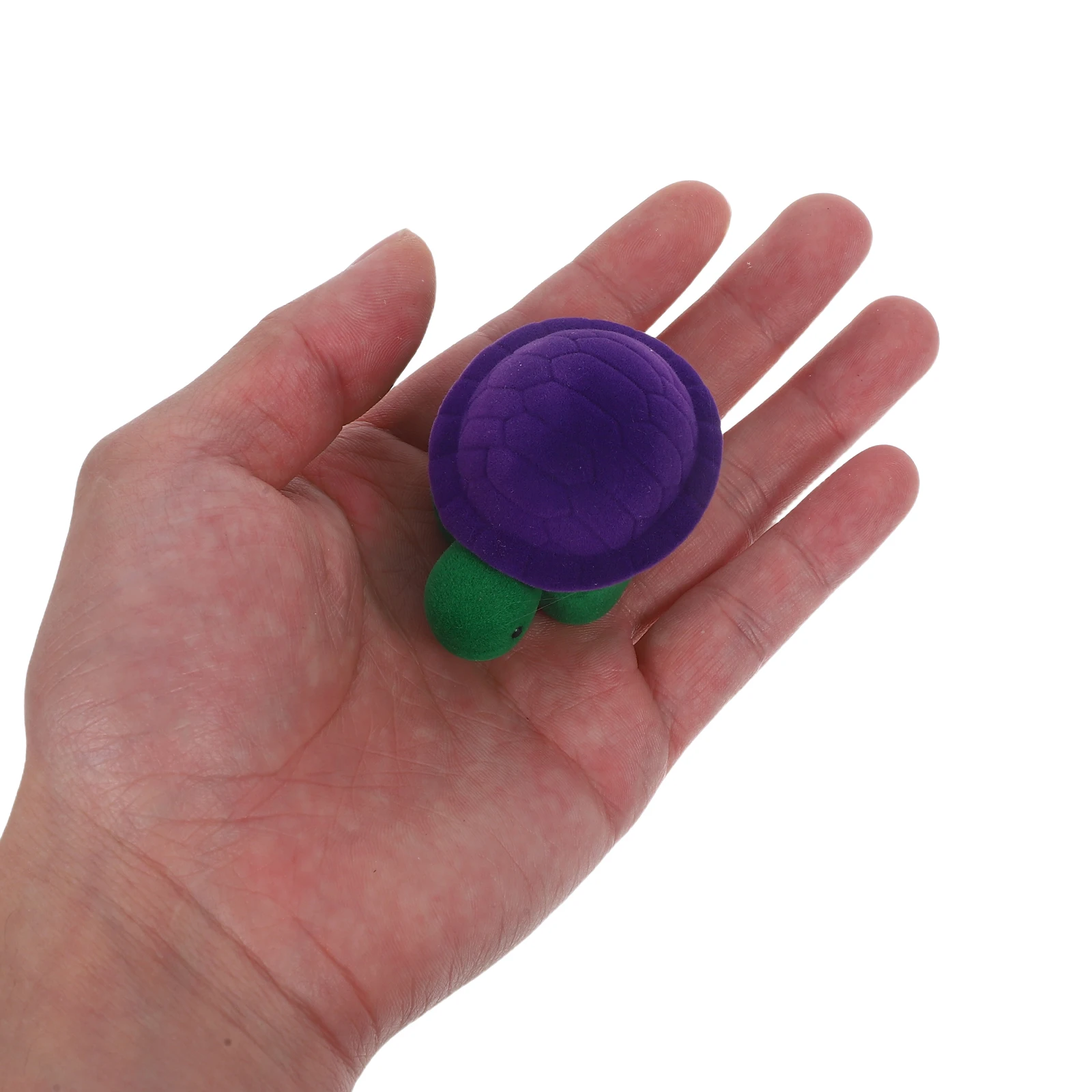 

Шкатулка для драгоценностей в виде черепахи, милый мультяшный дизайн, небольшой органайзер для колец, органайзер для сережек, дорожный держатель для ювелирных изделий, домашний декор, коробка для одного кольца