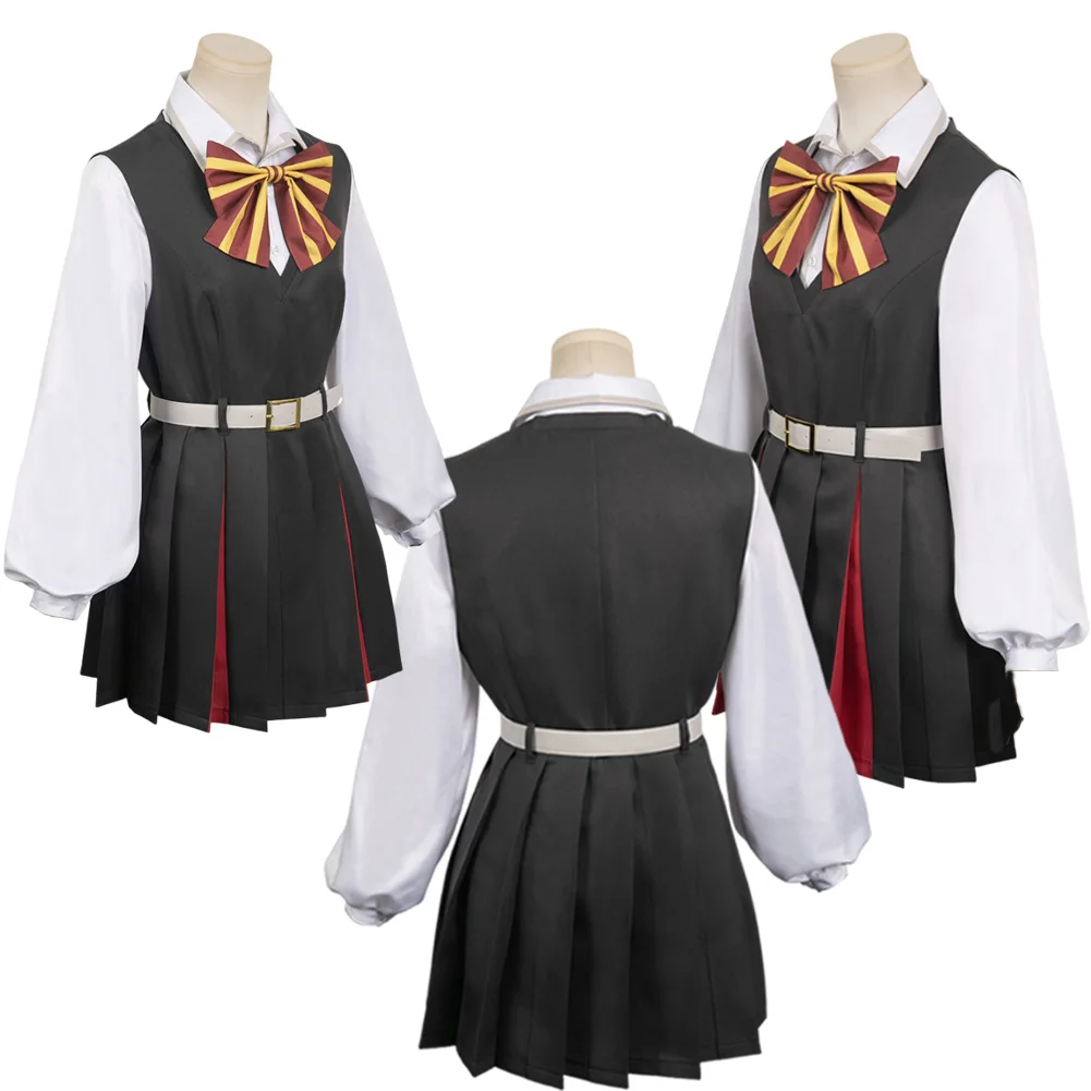 Kino Himari Roleplay Costume Anime Sasayaku You Cosplay Ni Koi O Utau Disguise Costume Female Cosplay Dress Tie Halloween Suit