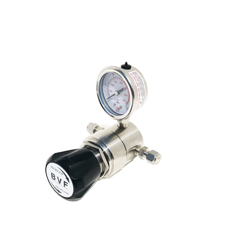 BVF BR2 Pressure reducing regulator BR2 Wholesale Stainless steel Medium and High-Pressure Reducing valve Filter Regulator