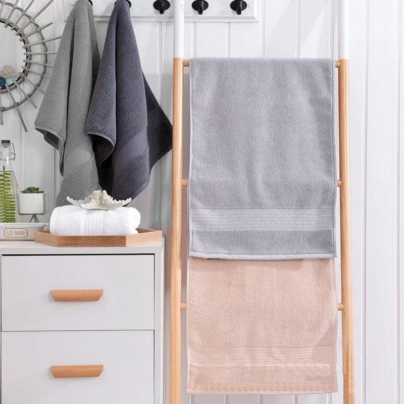 100% Thickened  Cotton Towel Machine Washable and Soft High Quality Bath Towel for Hand Face Cleaning Extra-Large 40*80cm