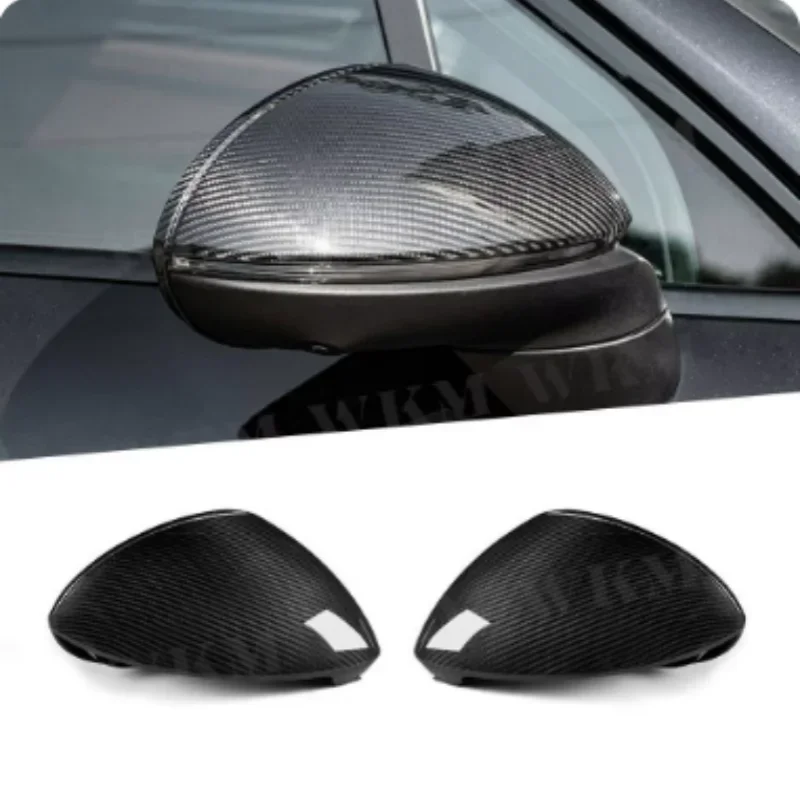 For Porsche Cayenne 2018-2023 Rearview Mirror Decor Cover Trim Stickers Car Exterior Styling Accessories