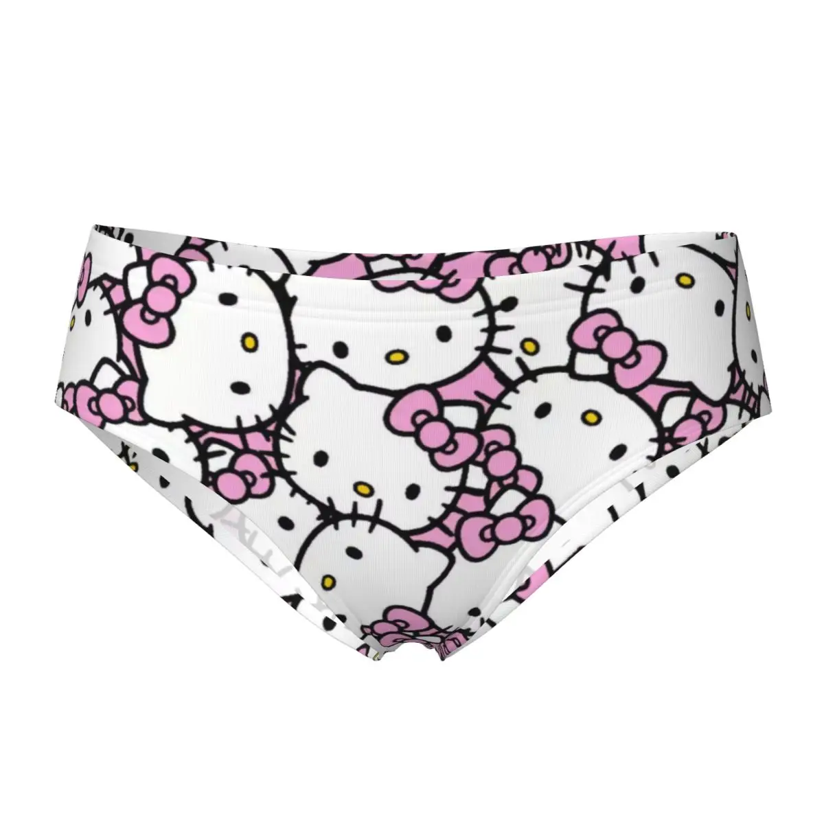 

Женское нижнее белье Kawaii, розовые милые аксессуары Hello Kitty, милые женские трусики, трусы