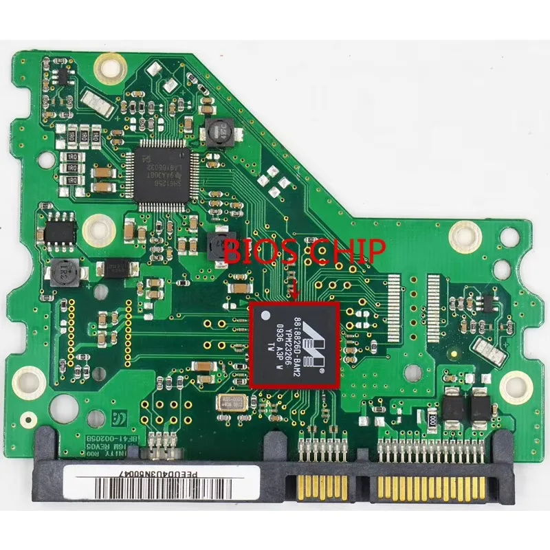 SA Desktop hard disk circuit board number BF41-00205B TRINITY R00 8, 16M REV05 / HD102UJ , HD642JJ