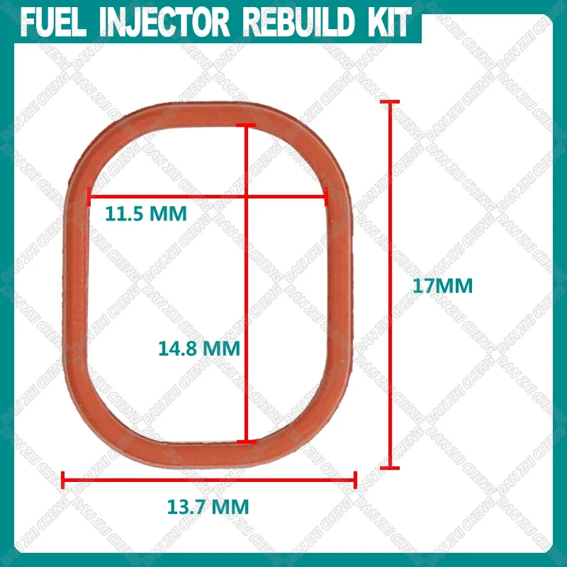 Free shipping 500pieces Fuel injector repair kit for Toyota Lexus Mazda 23250-28070 orings Injector plug seal 23250-28030