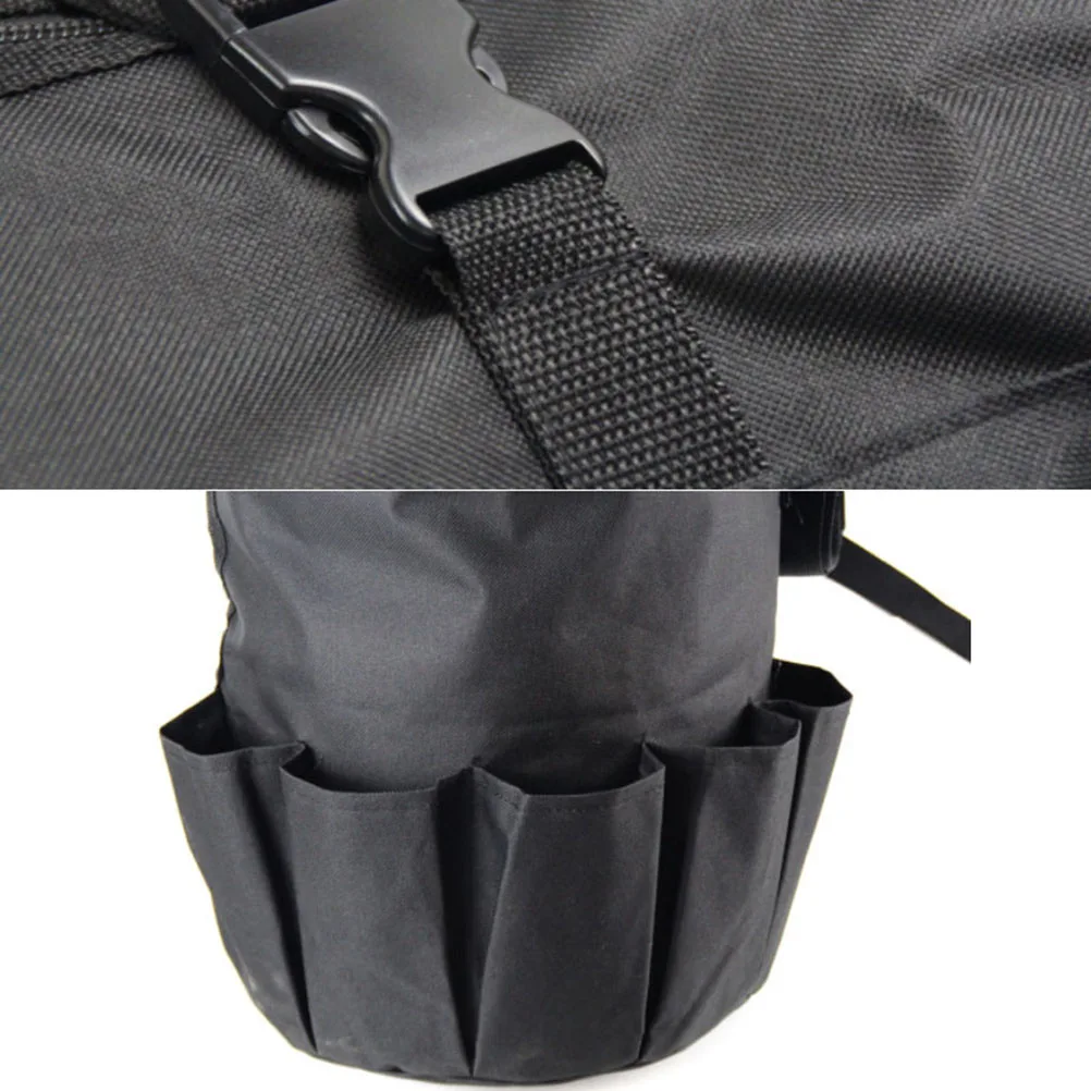 

Fishing Rod Carrier Cylindrical Style Polyester Material Soft Shoulder Strap Sturdy Durable Multifunctional Use Large Capacity