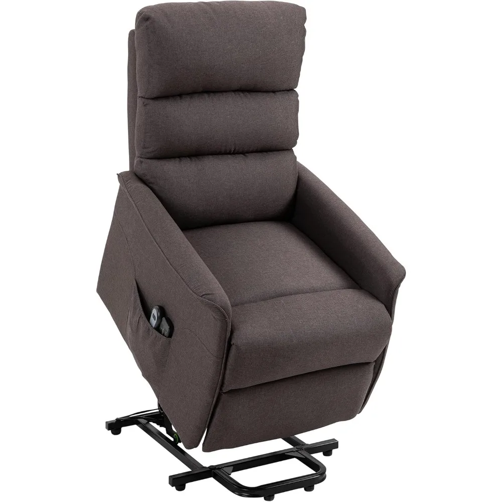 Power Lift Recliner Chair for Elderly Easy Assembly Fabric Lift Chair for Adults Recliner Sofa