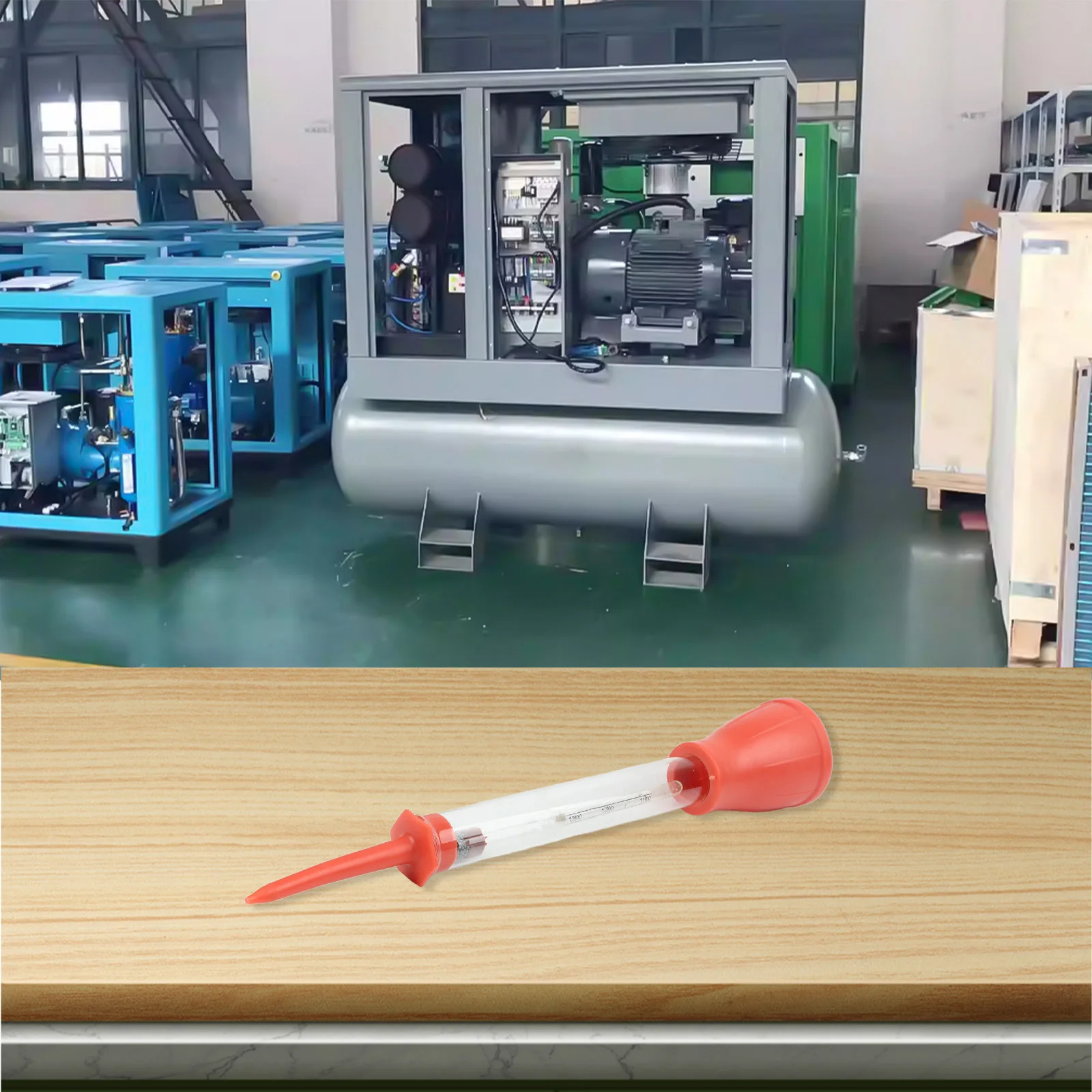 Battery Maintenance Red, Black Battery Hydrometer Portable Density Measurement Device High-Quality Glass Lightweight Design
