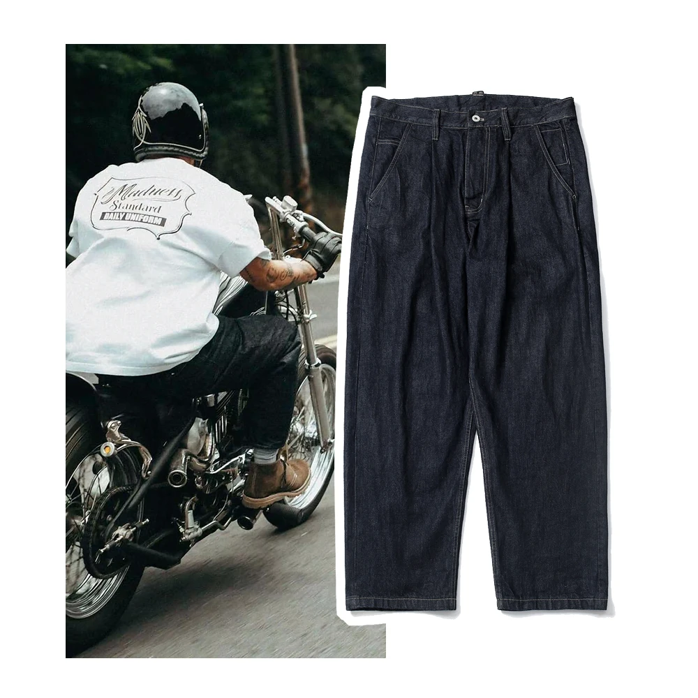 

Low Waist Red Workwear Jeans Loose Fit Casual Waed out Cotton Denim Pants Retro Sle Youth Faion Winter Collection