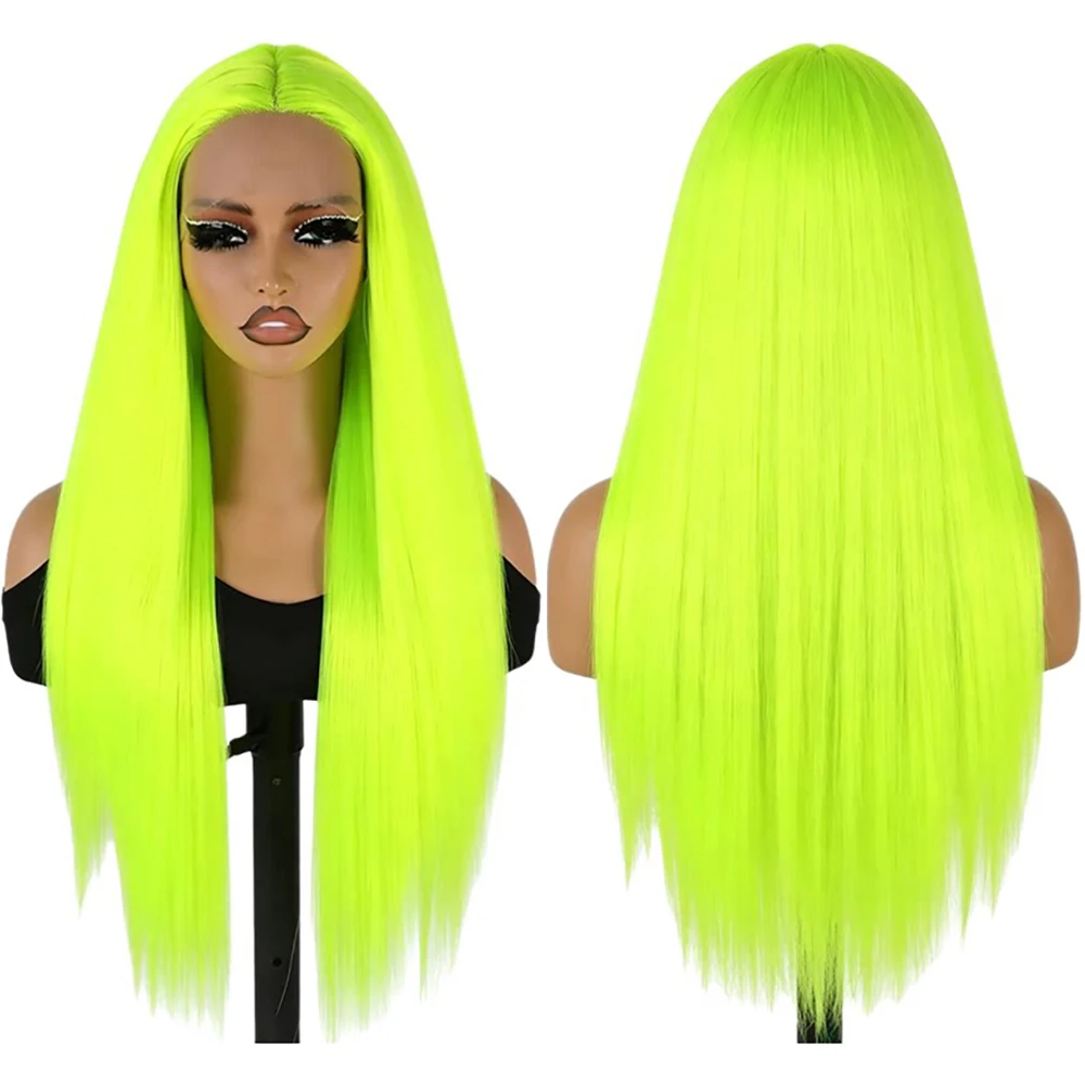 13x4-lace-front-wig-fluorescent-green-long-straight-heat-resistant-synthetic-wigs-glueless-for-women-cosplay-party-daily-wear