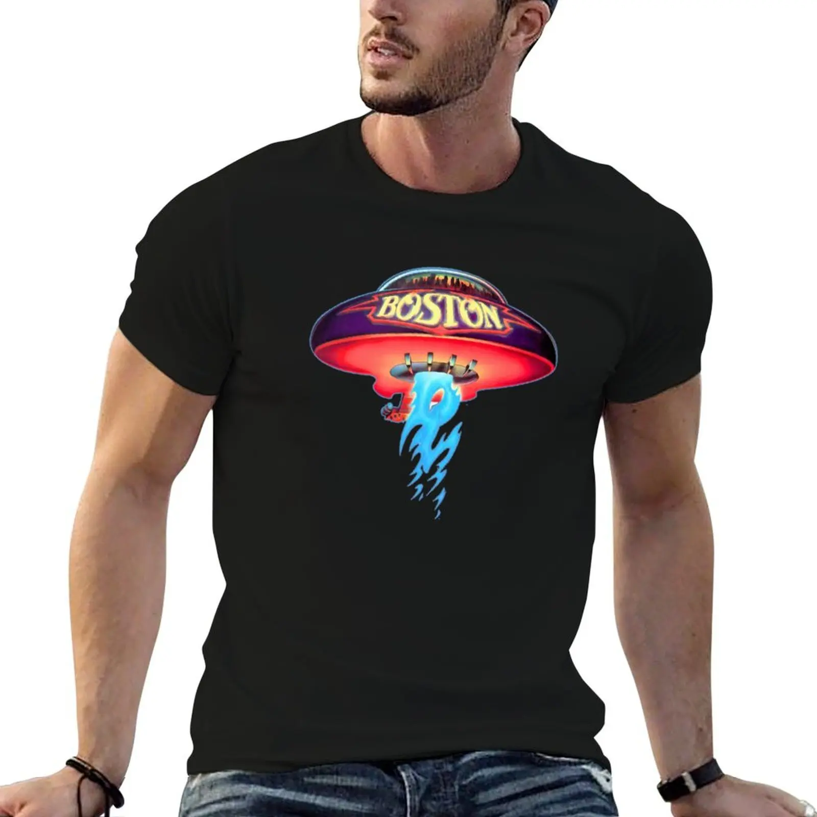 BostonMore Than A Feeling Premium T-Shirt vintage customizeds hippie clothes cotton graphic tees mens clothing