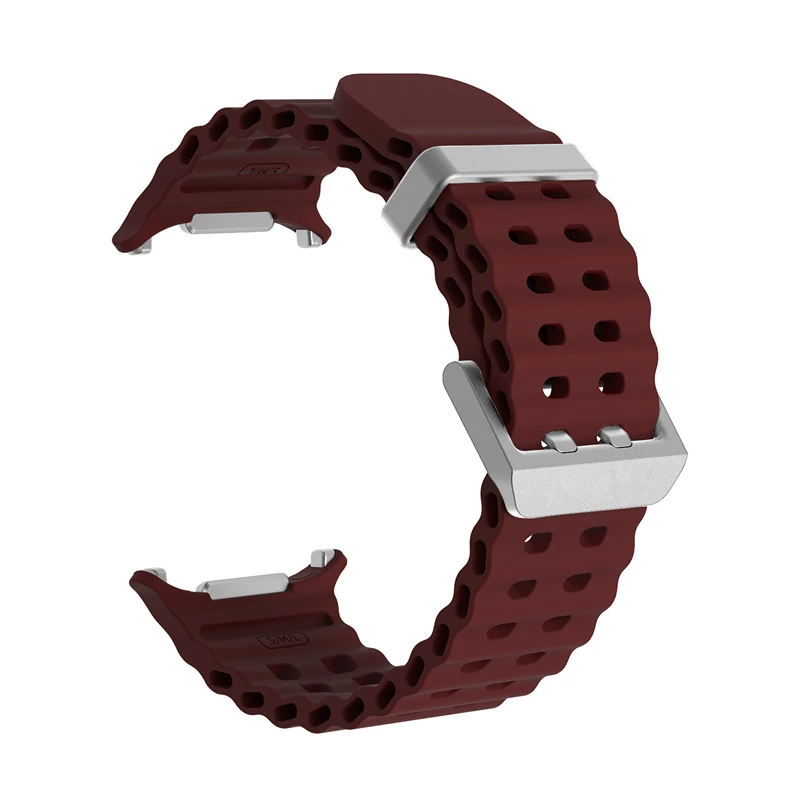 Marine Band für Samsung Galaxy Watch Ultra2 2026 Sport Silikonarmband Samsung Galaxy Ultra 47mm Uhrenarmband Zubehör